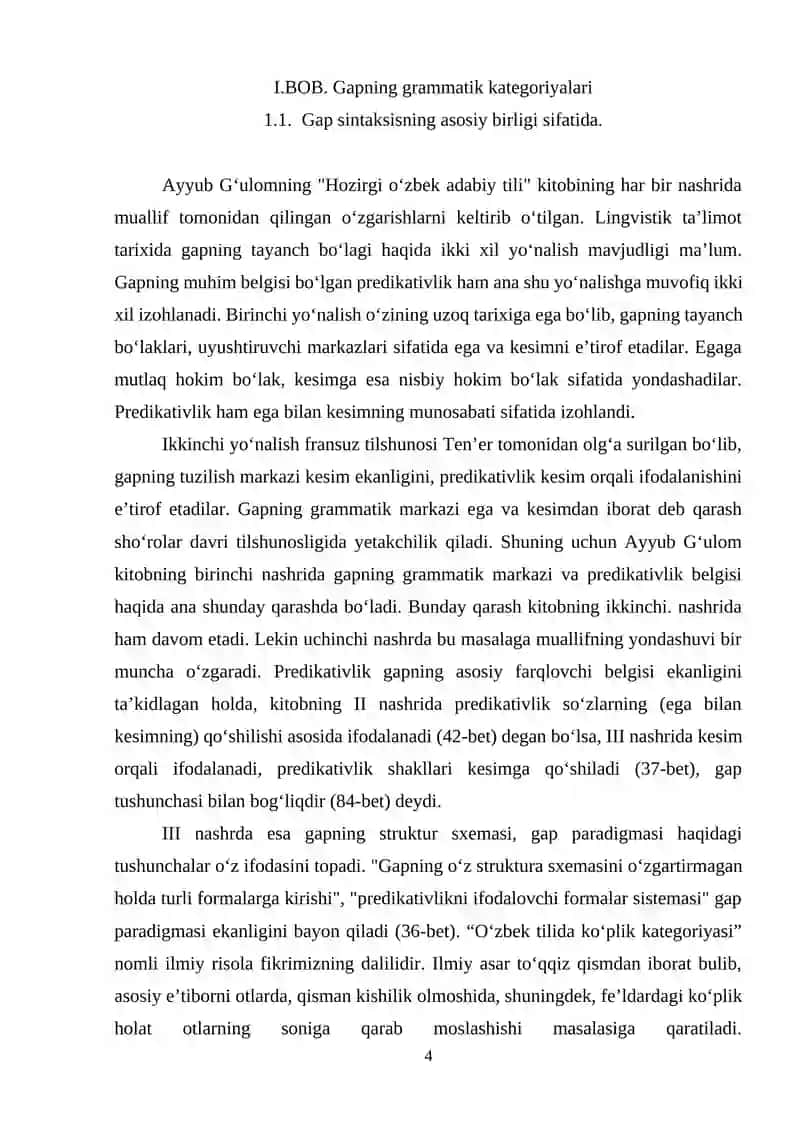 O'zbek tili grammatikasi 4