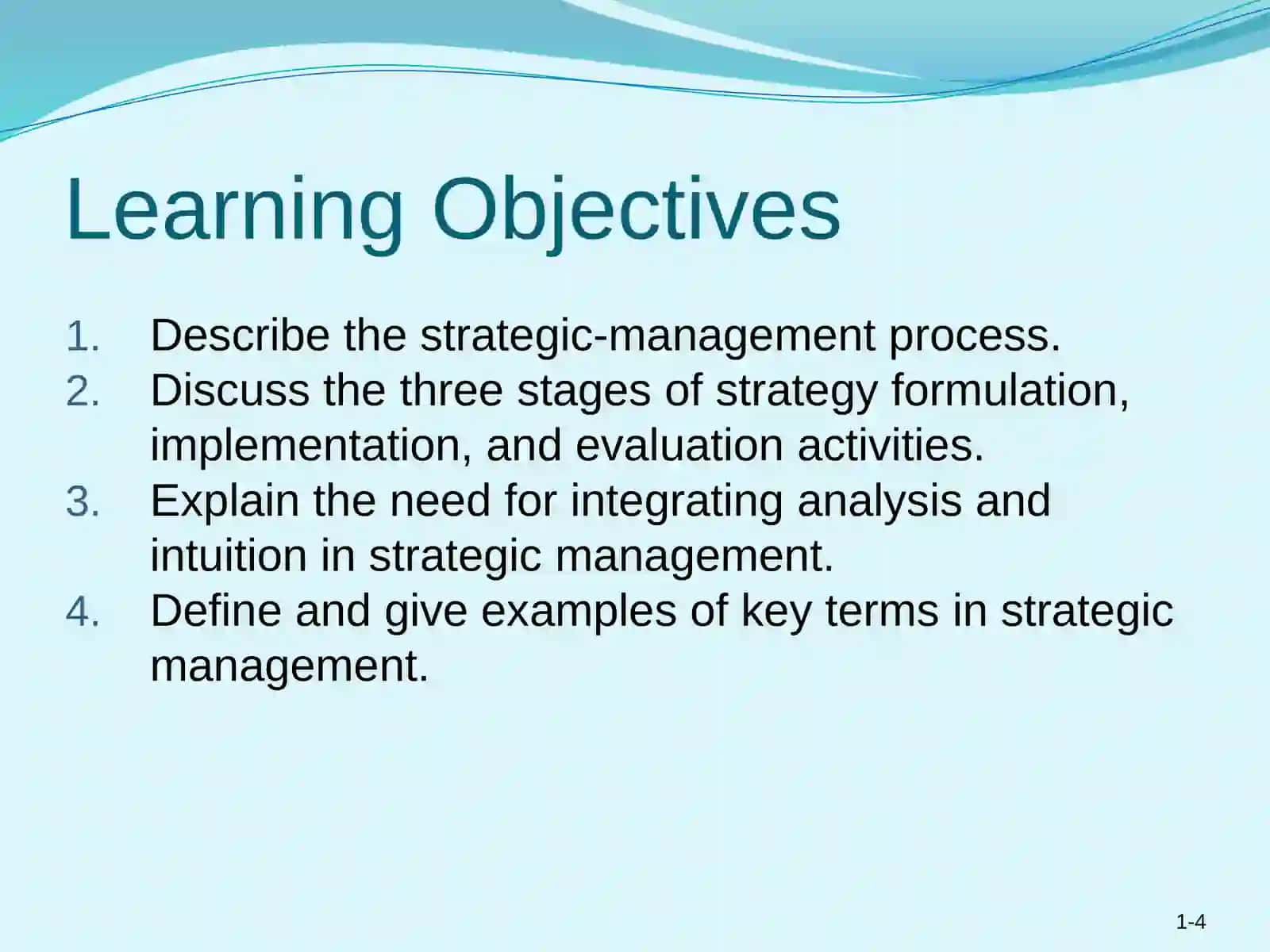 Strategic Management 4