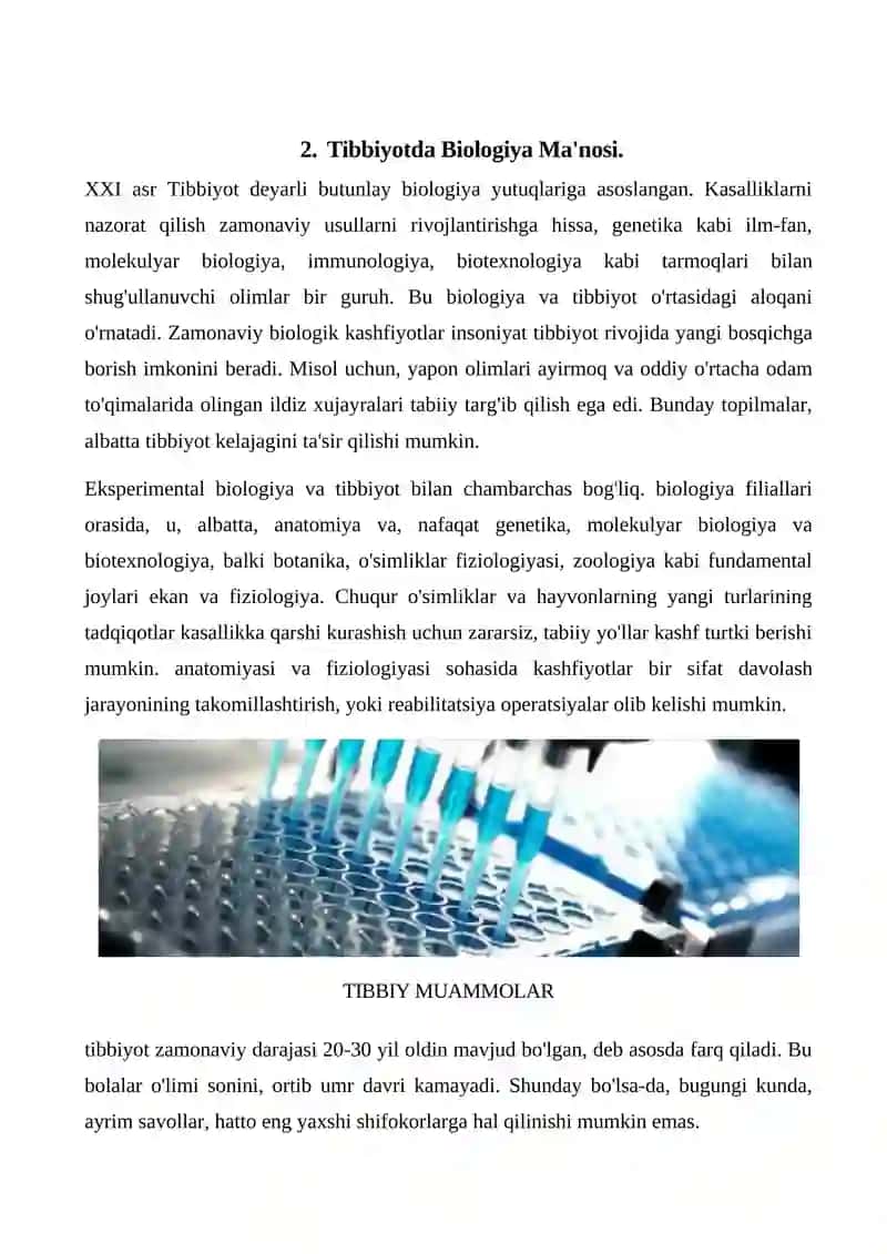 Biologiya fani haqida qisqacha 4