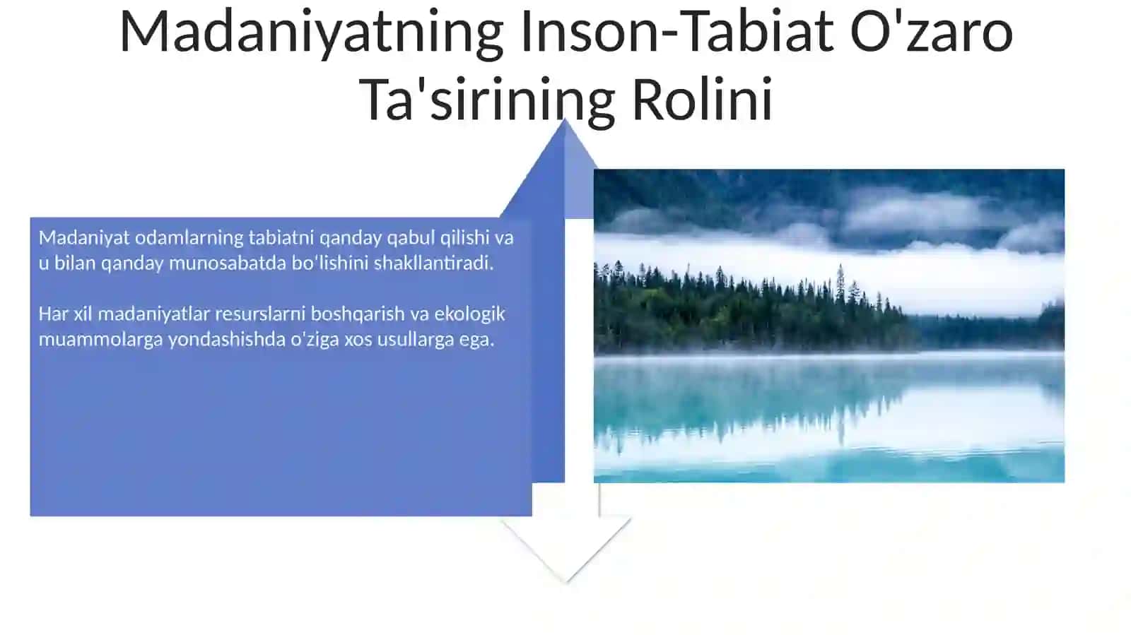 Inson va tabiat o‘zaro ta'siri haqida yondashuvlar va mintaqaviy tadqiqotlar 4