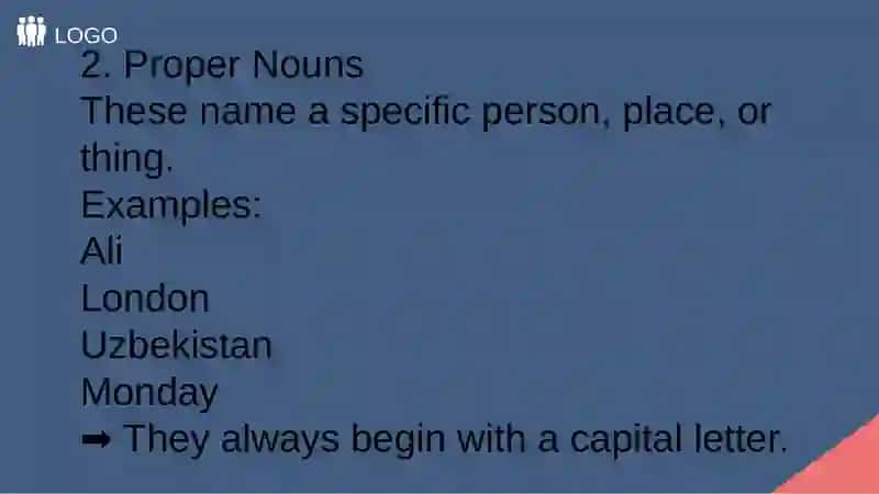 Types of Nouns 4