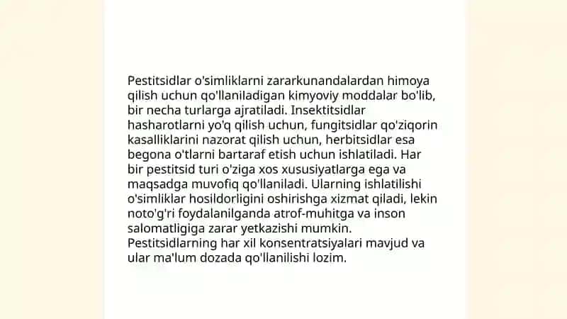 O'simliklarni kimyoviy himoya qilish vositalarining umumiy tavsifi 4
