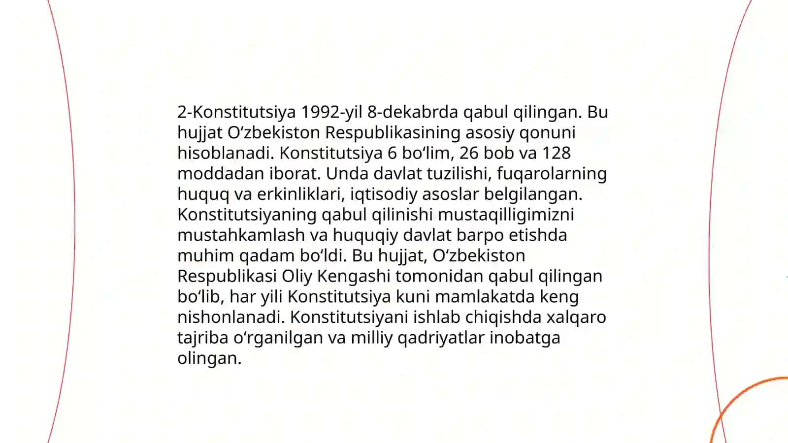 O'zbekistonda demokratik fuqarolik jamiyati asoslarining shakllanishi amalga oshirilgan siyosiy islohotlar 4