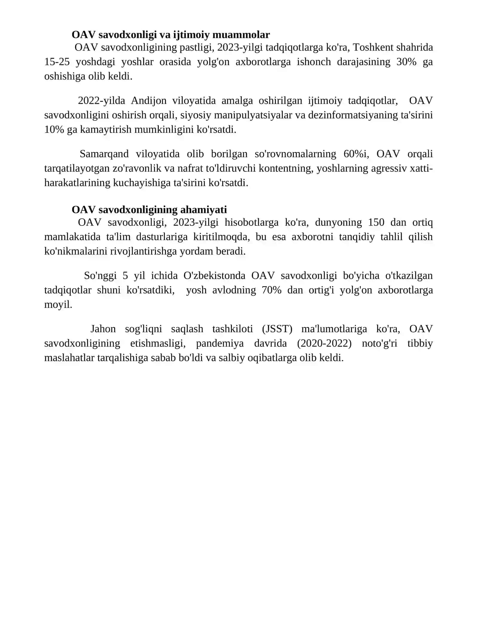 Media savodxonlik tushunchasi va uning ahamiyati 4