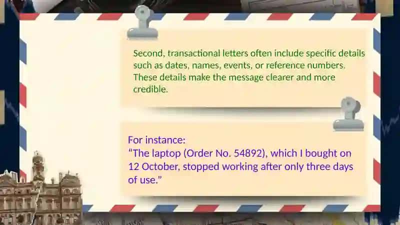 Transactional Letters 4