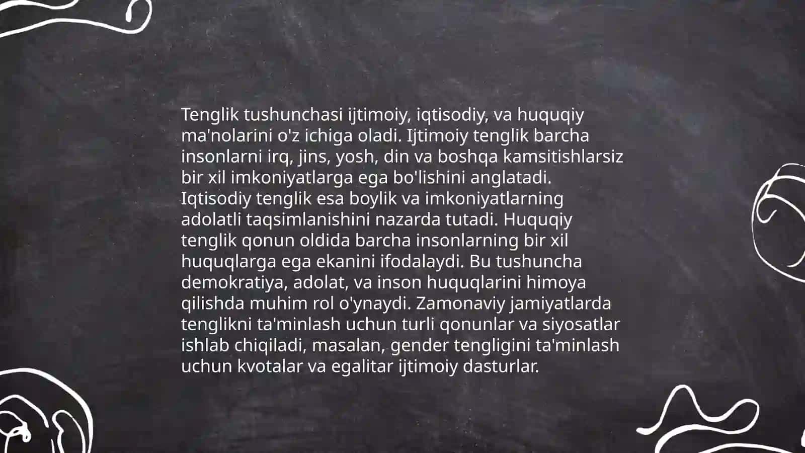 Oʻzgaruvchi qatnashgan ifoda. Tenglik va tengsizlik. Sonli tenglik, tengsizlik va uni yechishga oʻrgatish metodikasi 4