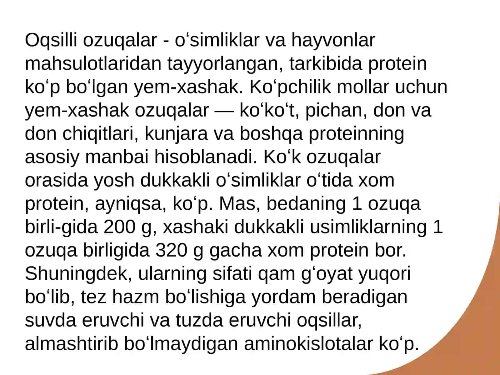 Sunʼiy oqsil ozuqa moddalarining ishlab chiqarish va kelgusi ahamiyat 4