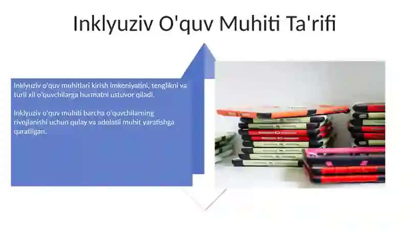 Inklyuziv Ta'lim muhitida o'qitish texnologiyalari 4