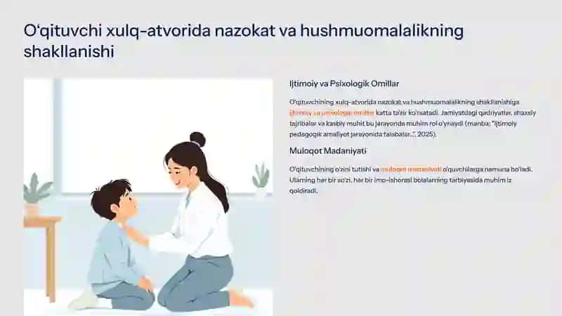 Pedagogik nazokat va hushmuomallik 4