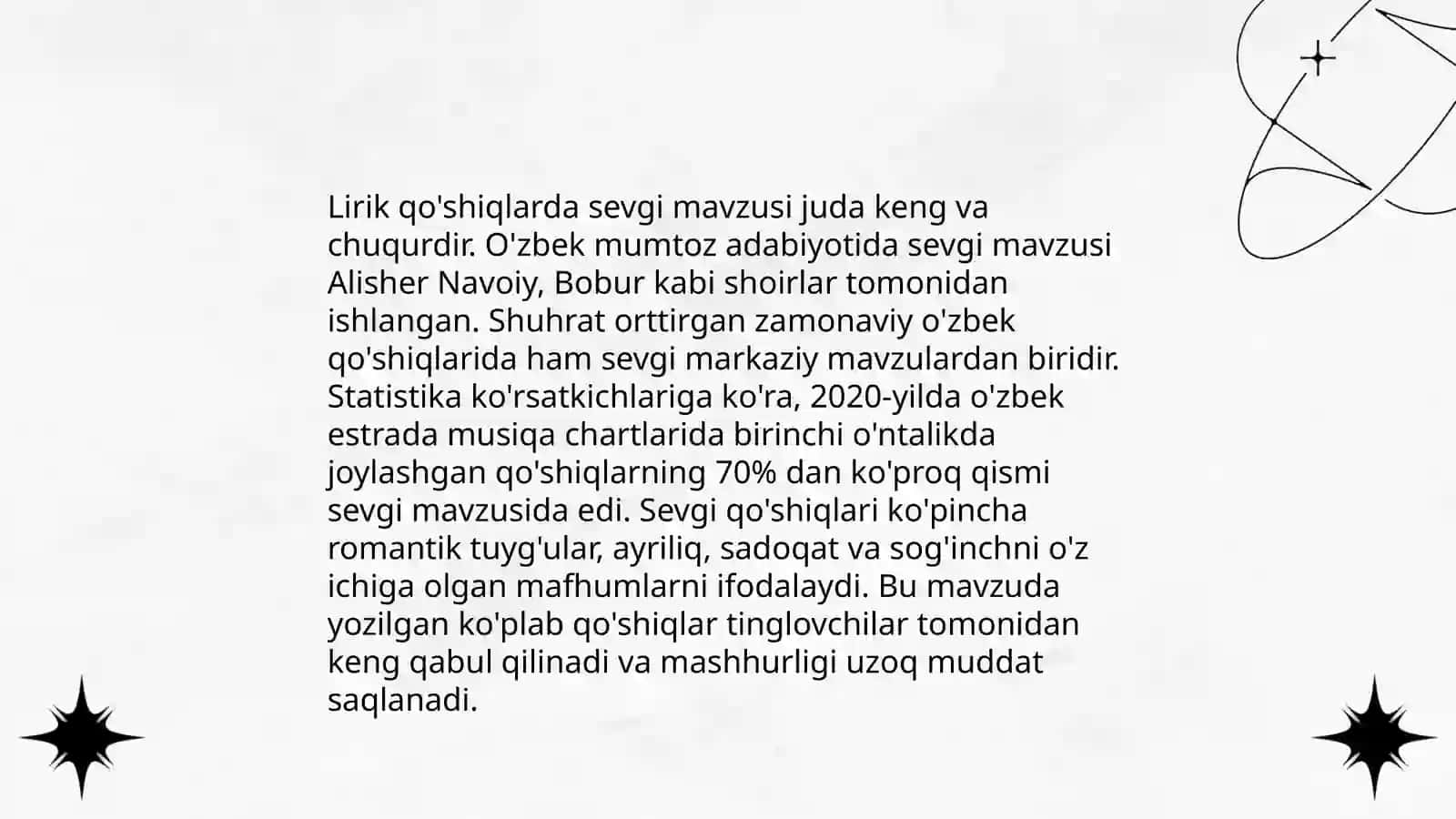 Lirik qòshiqlar 4