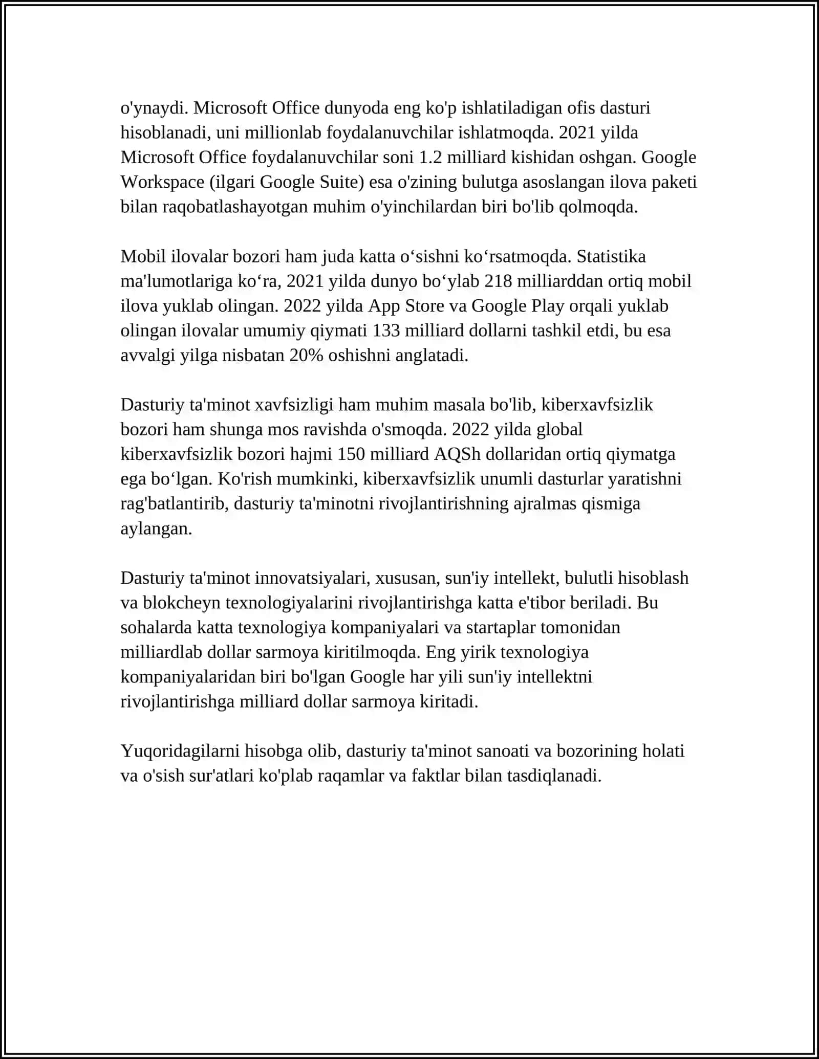 AXBOROT TIZIMINING ASOSIY TARKIBIY QISMLARI 4