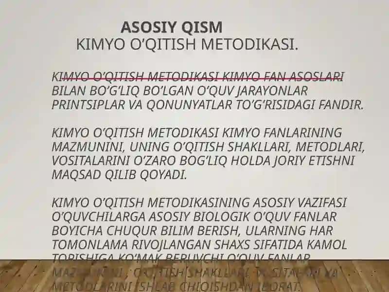 METALLAR BOBINI O`QITISH METODIKASI 4