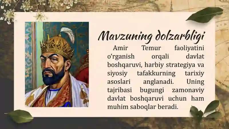 Amir Temur 4