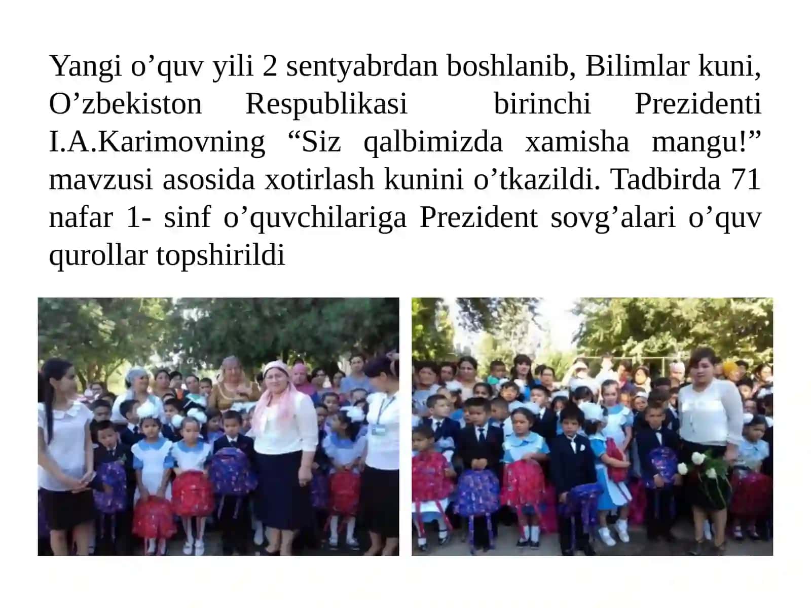 Boshlang’ich sinf 4