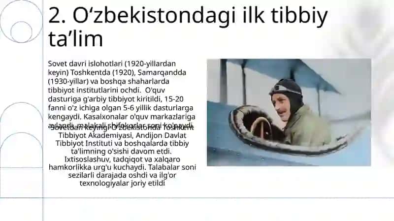 Oʻzbekistonda Gospital pedagogika rivojlanish tarixi 4