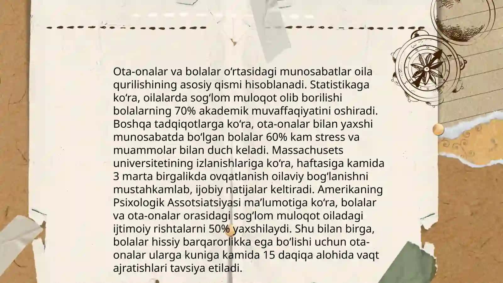 Oila ichidagi muloqotning psixologik ahamiyati 4