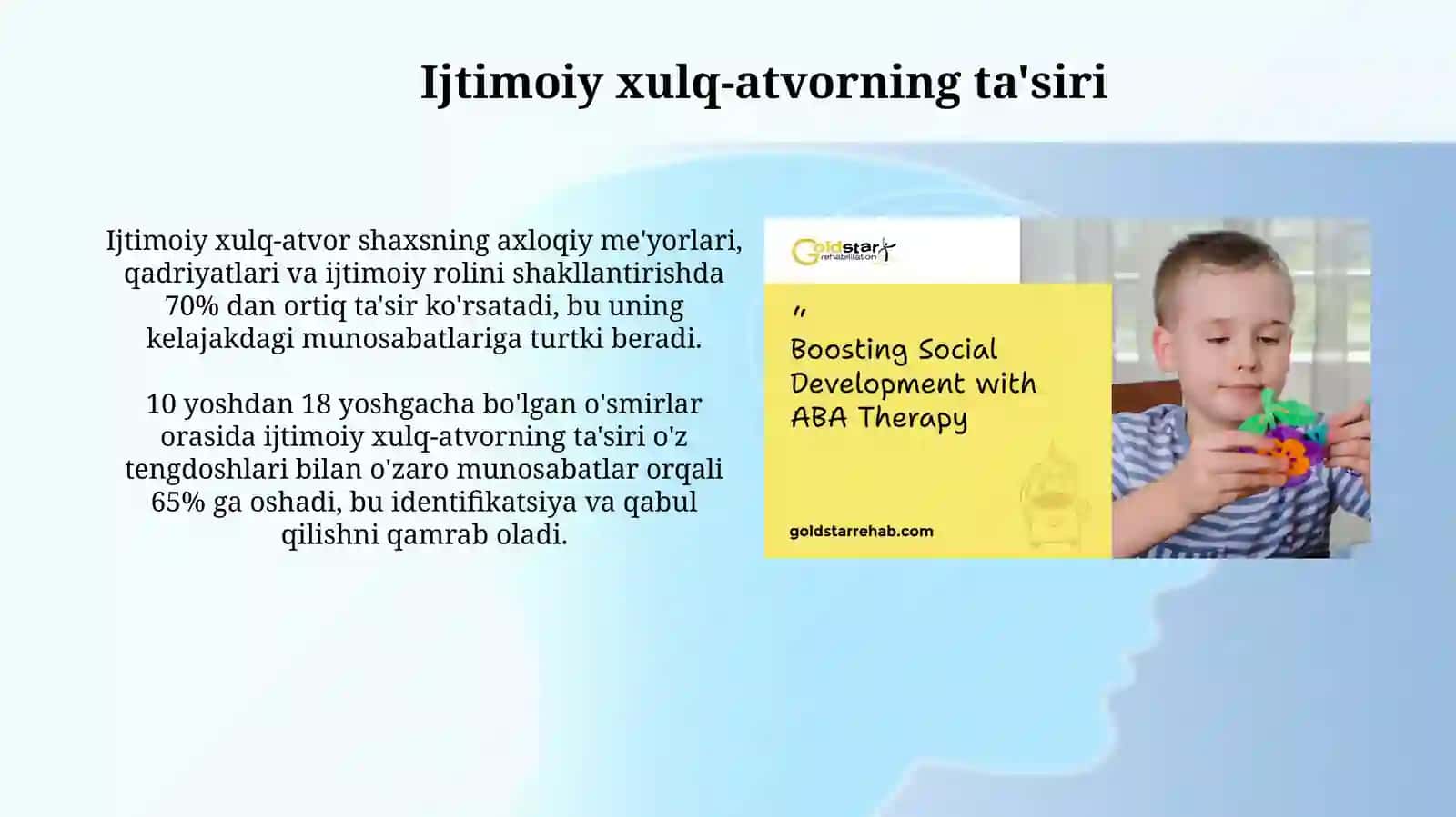 Shaxs ijtimoiylashuvida ijtimoiy status va ijtimoiy xulq-atvorni oʻrni 4