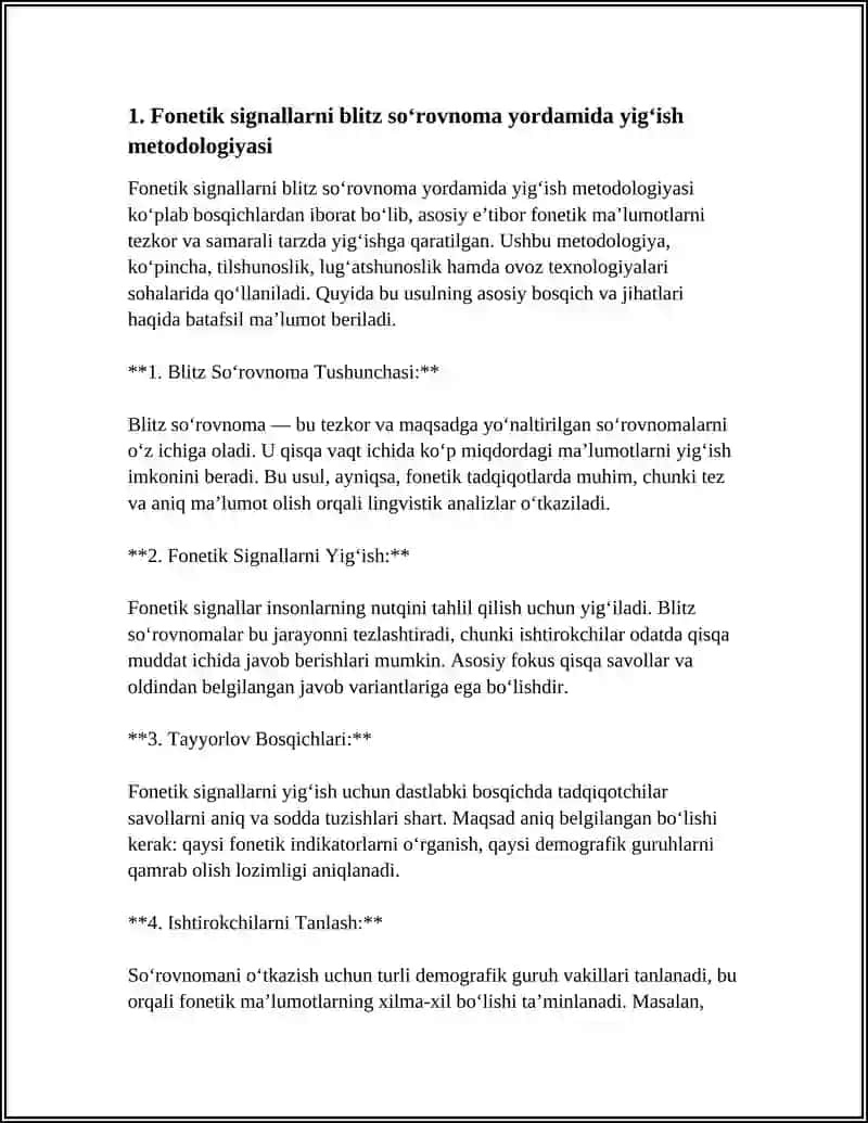 FONETIKA VA BLITS SOʻROVNOMA. 4