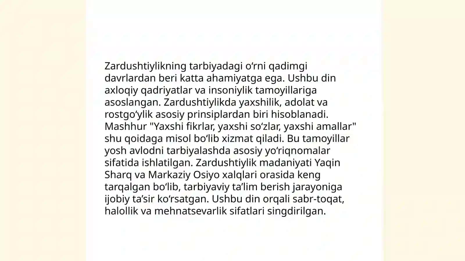 Ilk oʻrta asrlarda Markaziy Osiyoda manavit tarbiya masalari 4