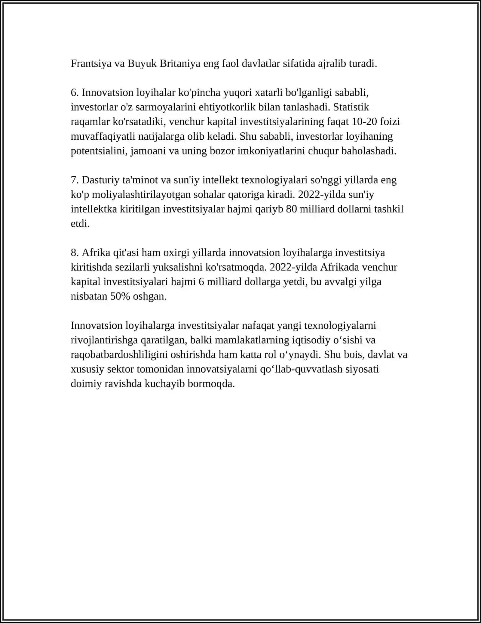 INNOVATSION LOYIHALARNI MOLIYALASHTIRISH TIZIMI 4