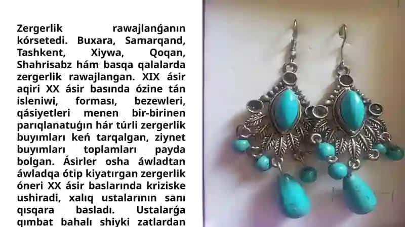 Zergerlik buyimlari 4