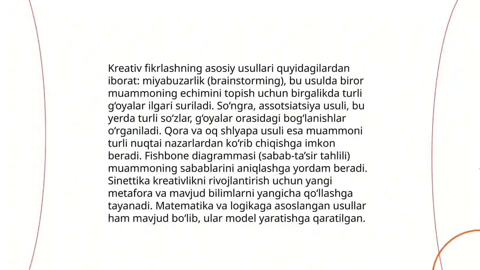 Intellekt va kreativlik nazariyalari 4