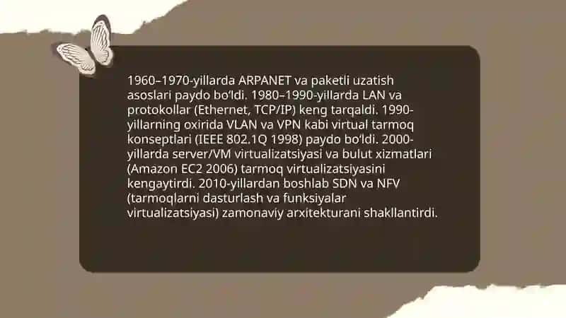 Vertual va vakal tarmoqlar 4