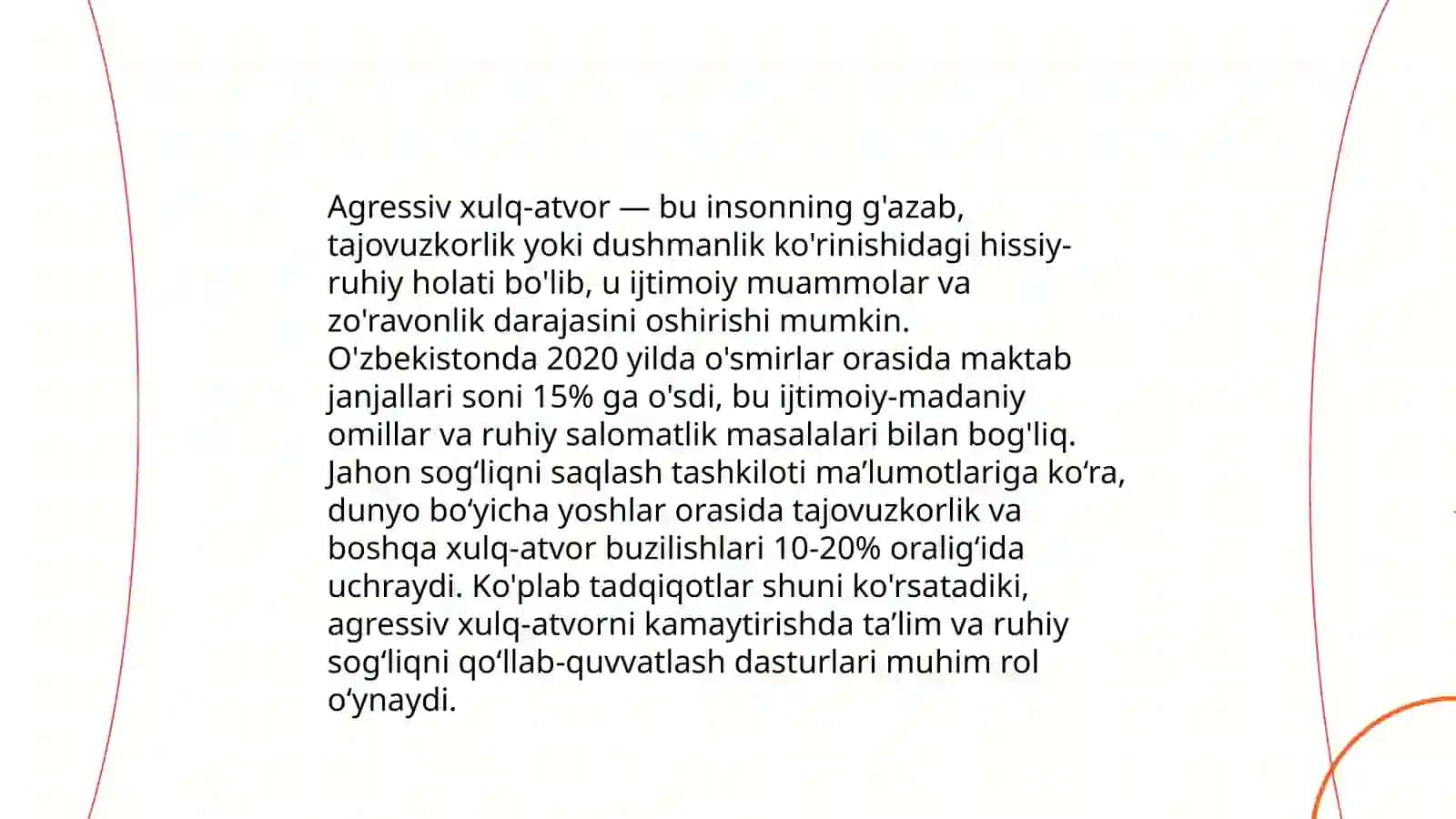 Xulqi og'ishgan bolalar psixologiyasi kursi 4