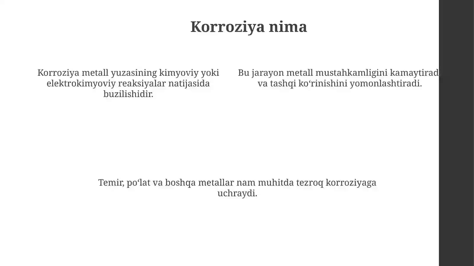 Uy sharoitida korroziyani kamaytirish usullari 4