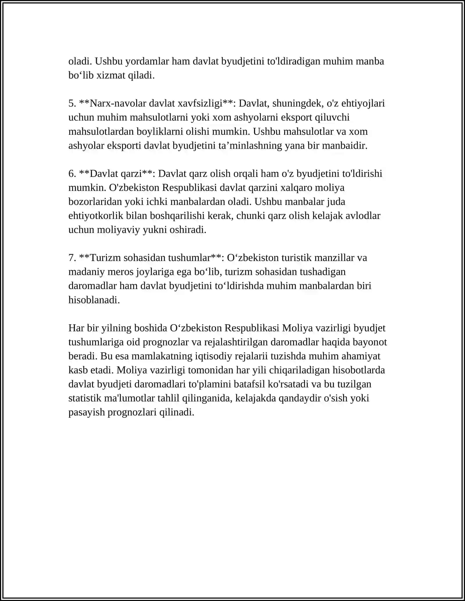 DAVLAT BYUDJETI VA MAQSADLI JAMGʻARMALARIGA TUSHUMLAR HISOBINI YURUTISH 4