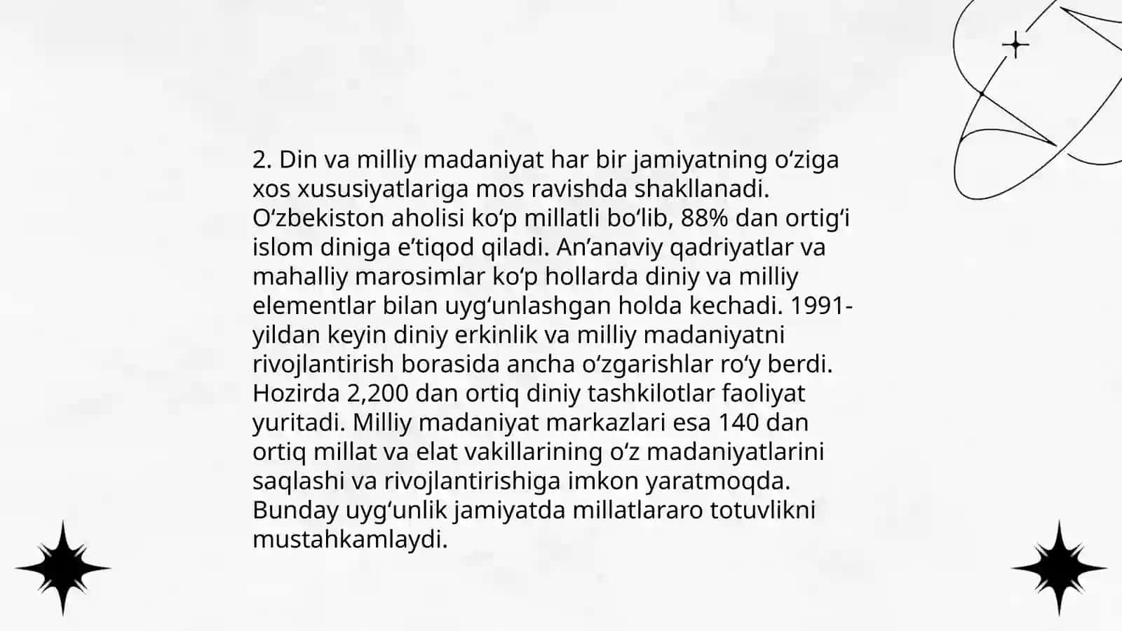 Din va hurfikrlilik mavzusida slayt 4