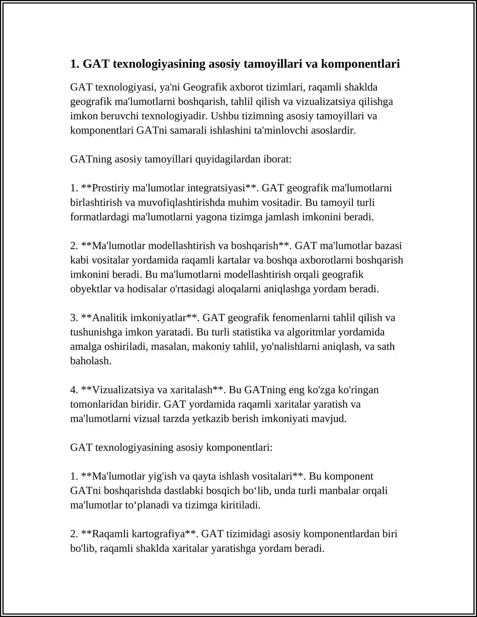GAT TEXNOLOGIYASINING QO‘LLANISH SOHALARI 4