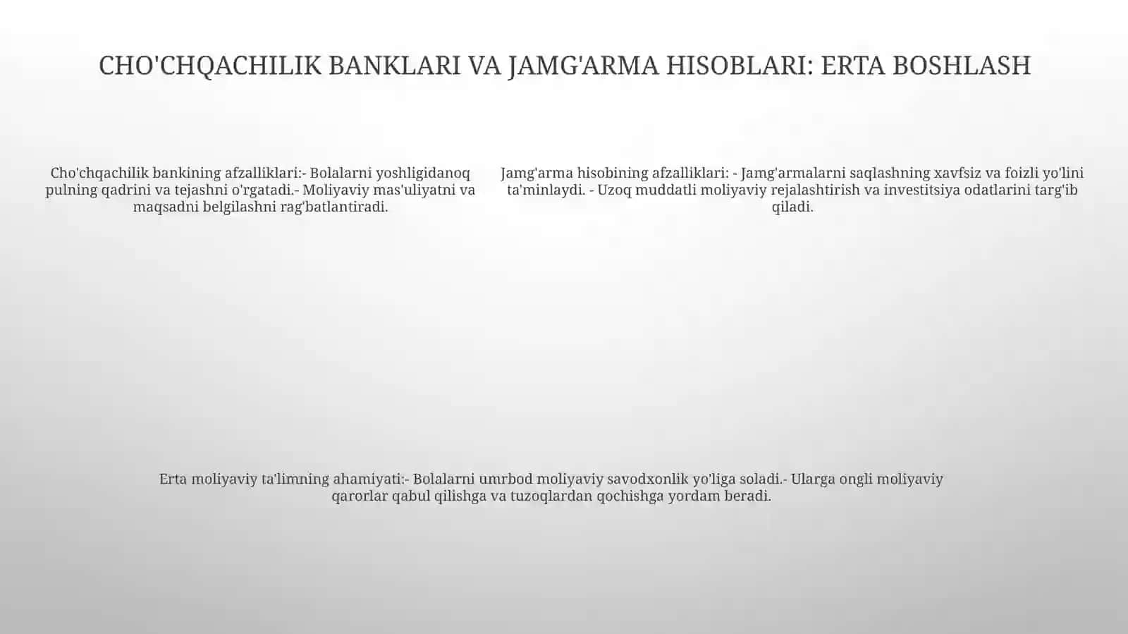 Bolalarni Oilada Va Mtt Da Tejamkorlik Va Ishbilarmonlikka O'Rgatish 4