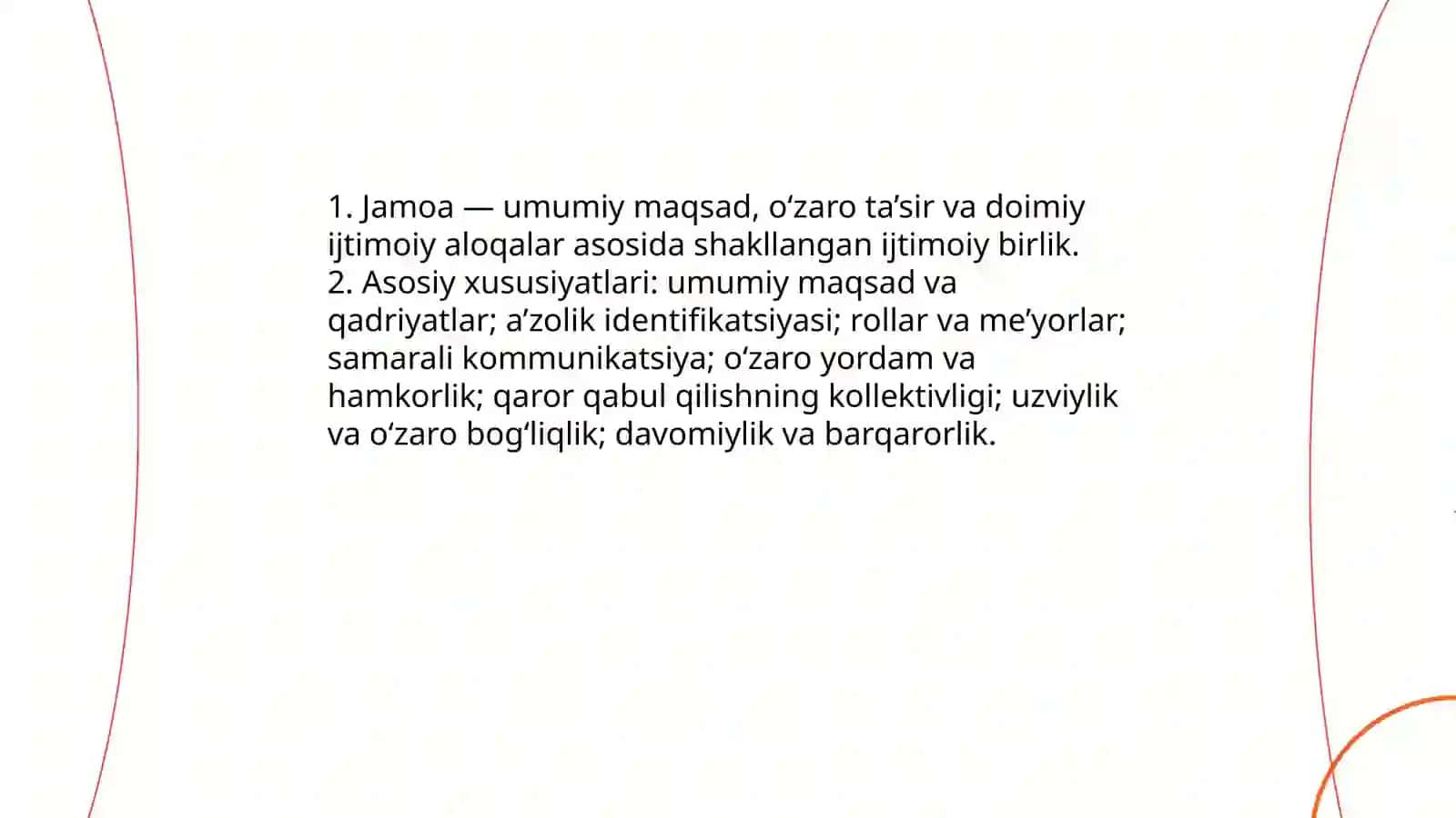 Jamoa tushunchasining mohiyati 4