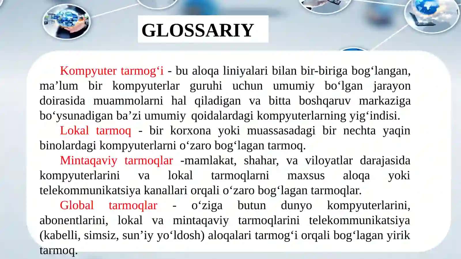 IQTISODIYOTSOHALARIDA TARMOQ TEXNOLOGIYALARIDAN FOYDALANISH REJA 4