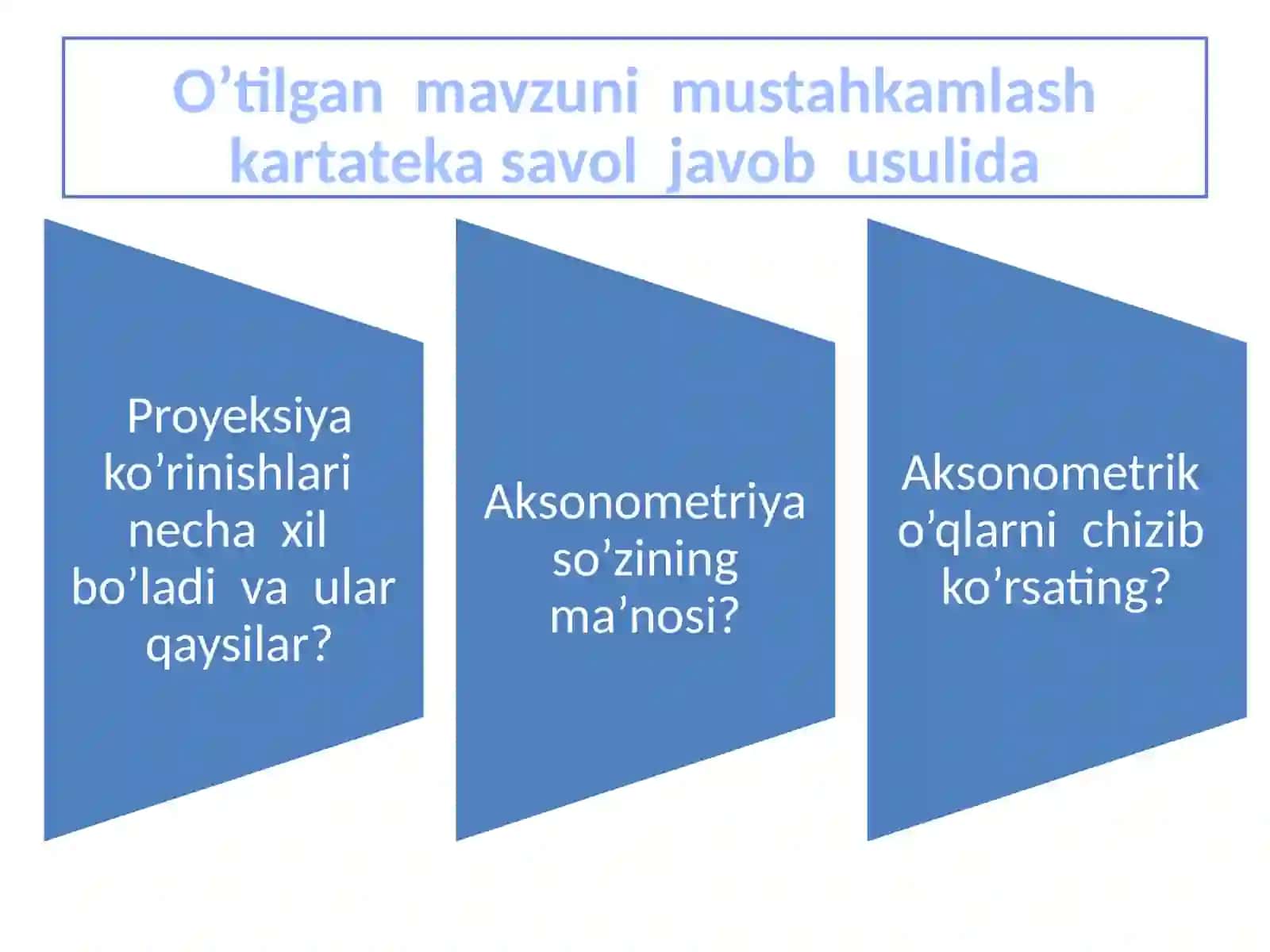 "Ko’rinishlar" 4