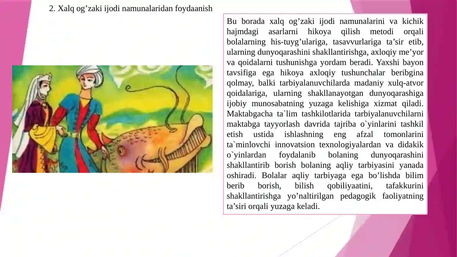 Maktabgacha taʼlim tashkilotida bolalar dunyoqarashini asosiy vositalari maktabgacha taʼlim tashkilotida bolalarni harbiy vatanparvarlik ruhida tarbiyalashning ijtimoiy mohiyati 4