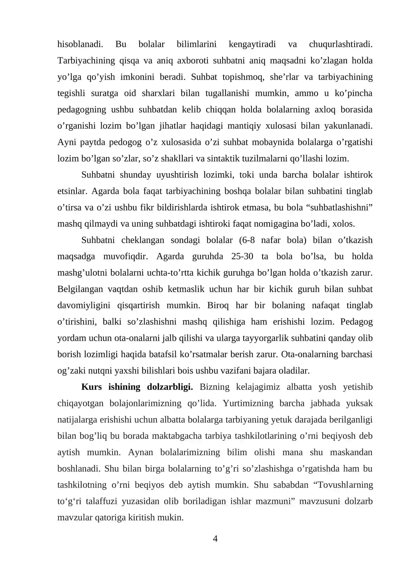 Bolalarni dialogik nutqqa oʻrgatishning vazifalari 4