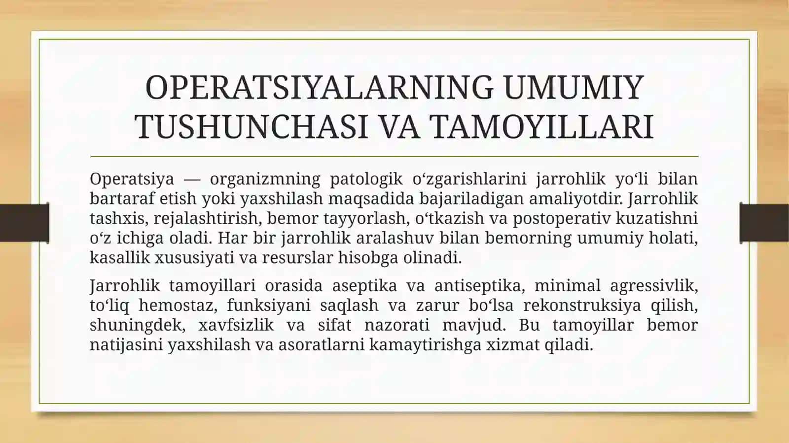 Xirurgik operatsiyalar turlari va sinflanishi 4