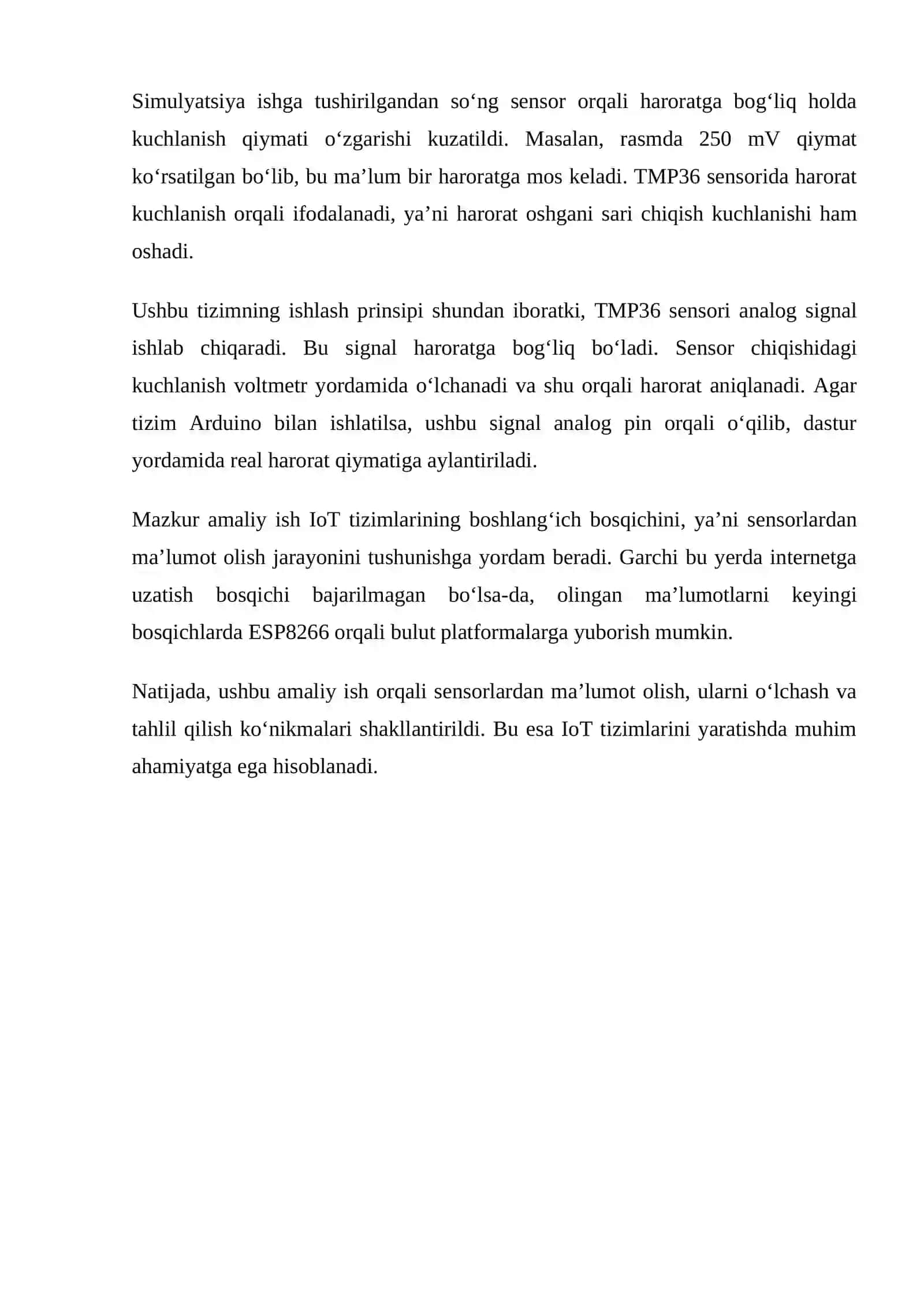 IoT ma’lumotlarini bulut platformasiga yuborish (ThingSpeak orqali) 4