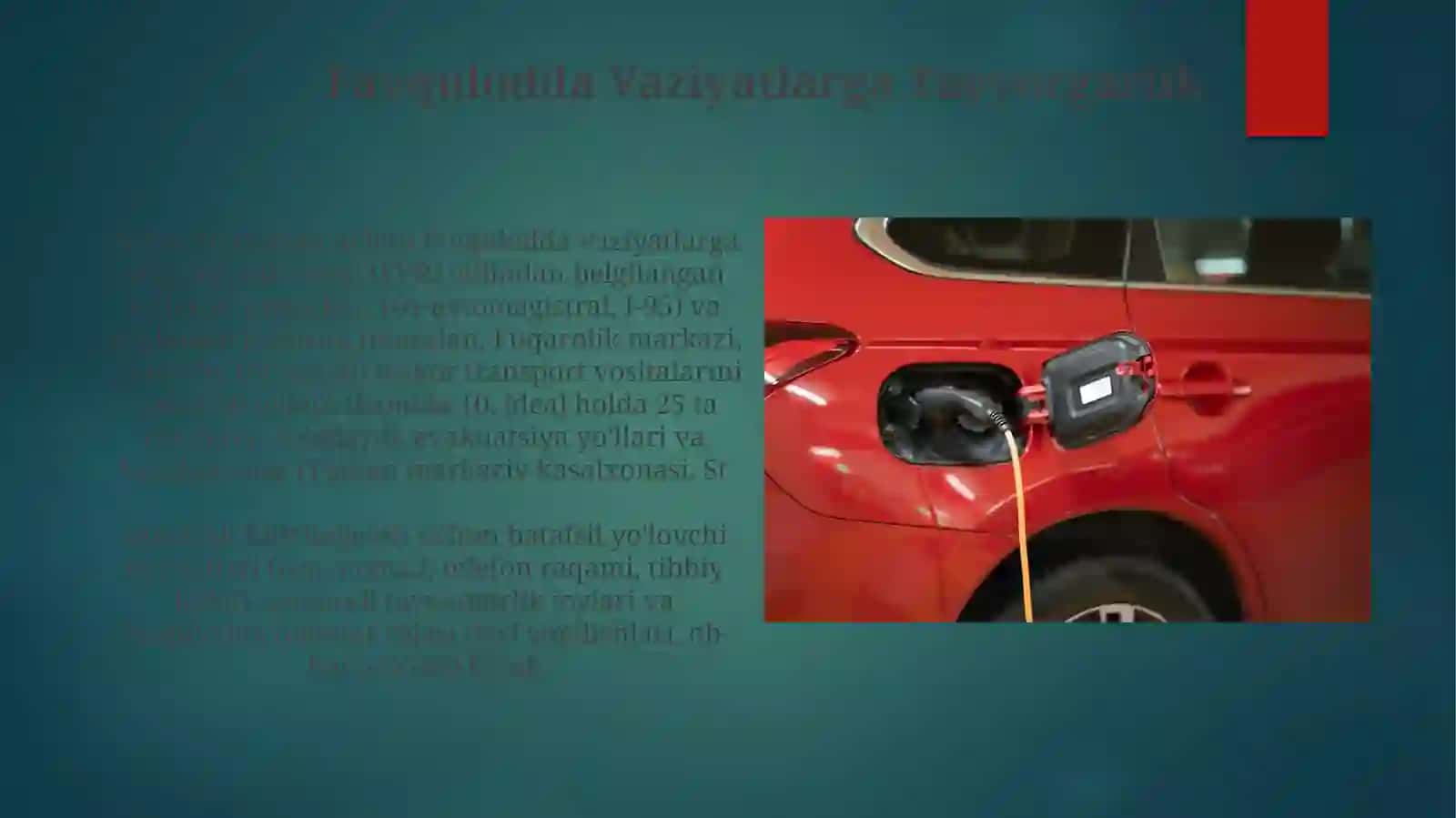 Avtomobil transportida yoʻlovchilarni tashishni tashkil etish 4