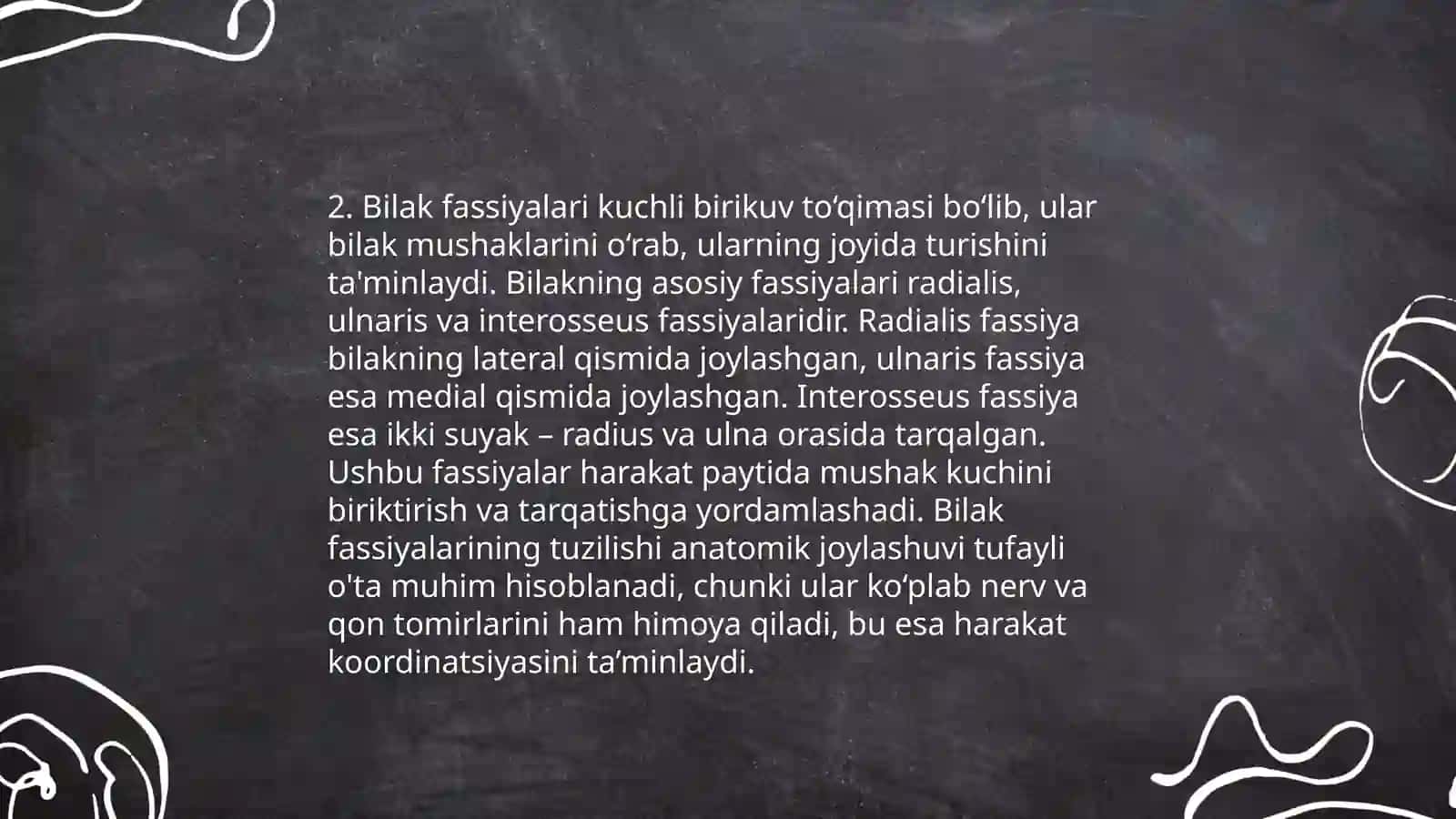 Bilak mushaklari va fassiyalari, qo'l kaft mushaklari 4