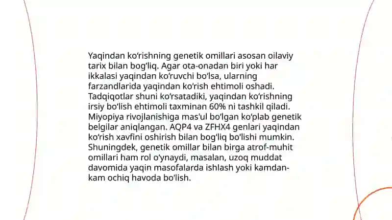 Yaqindan ko'rish va uni oldini olish 4
