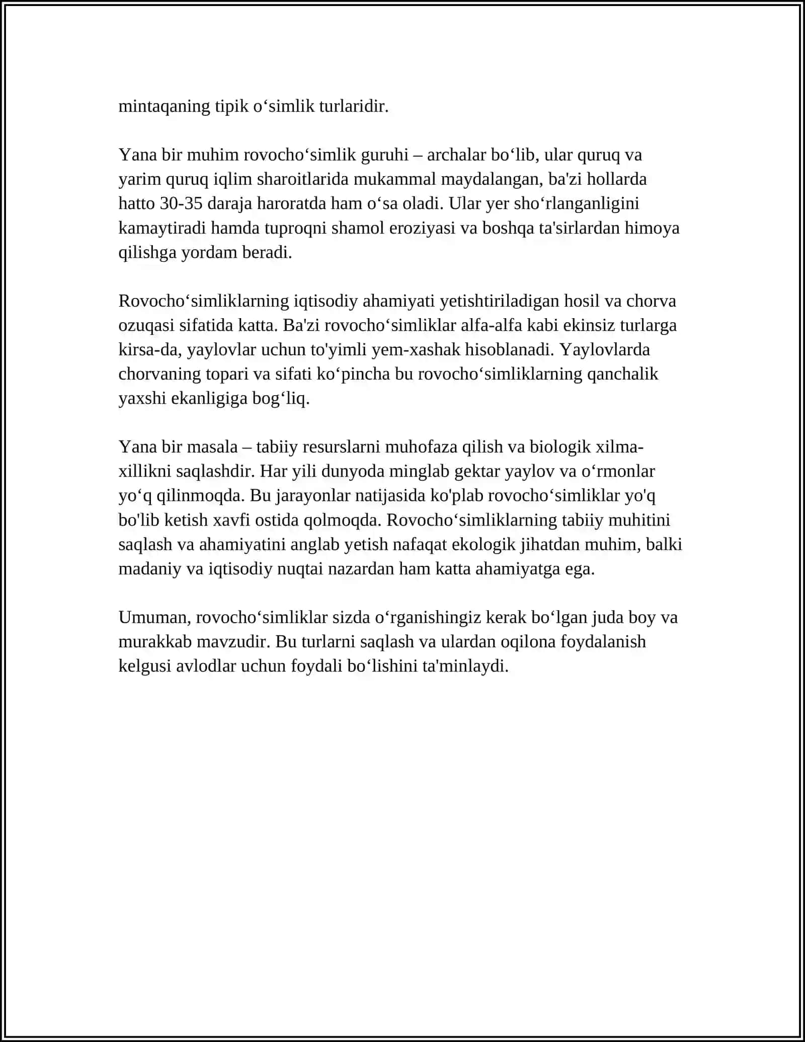 ROVOCH OʻSIMLIGI YETISHTIRISH TEXNALOGIYASI 4