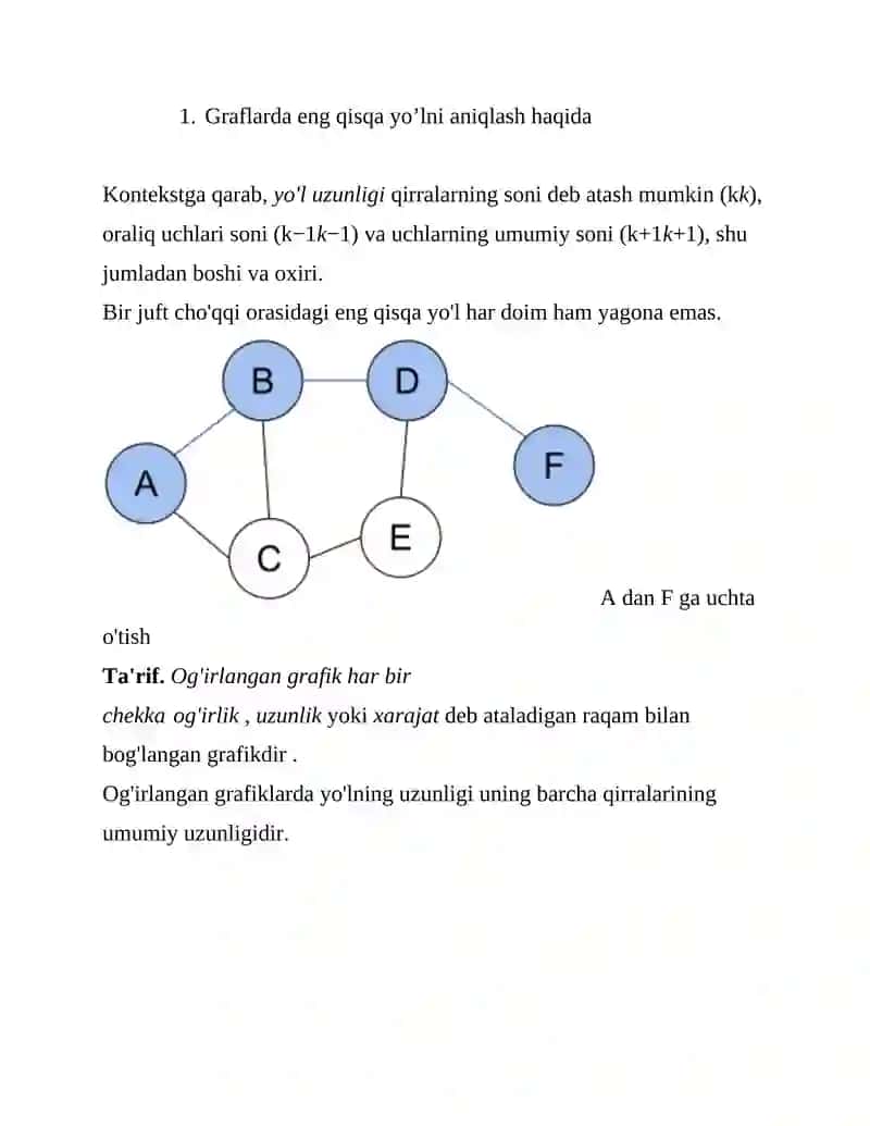Algoritmlarni loyihalash 4
