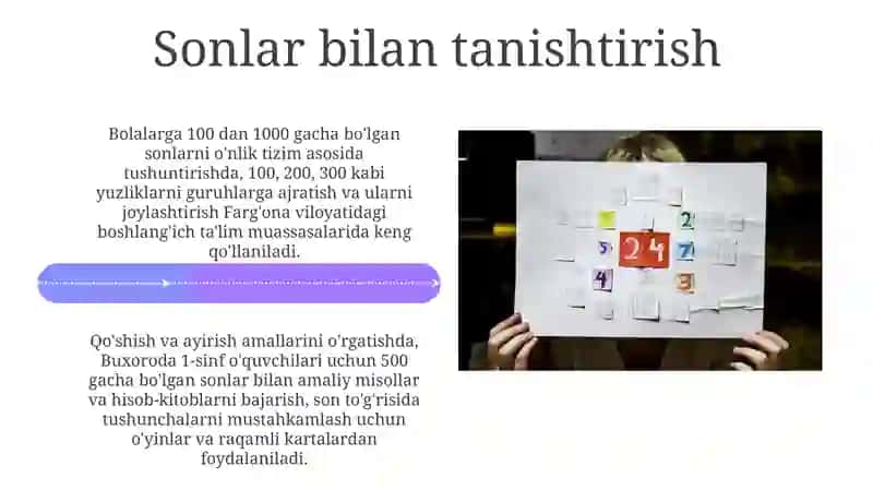 1000 ichidan omanfiy butun sonlar ustida arifmetika amallarini o'rgatish metodikasi 4