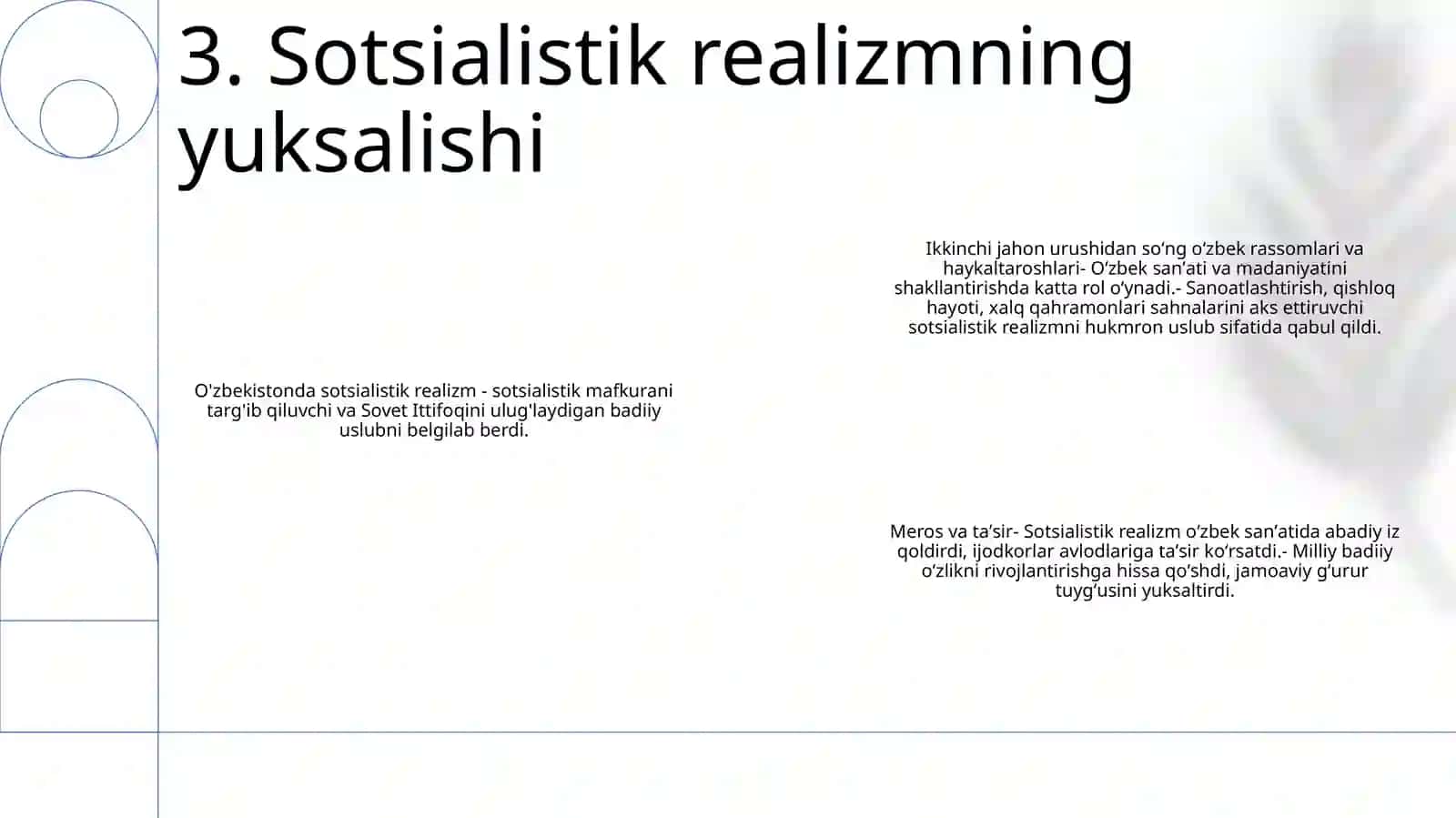 Urushdan Keyingi Yillarda OʻZbekiston Rassomlari Va Haykaltaroshlari 4