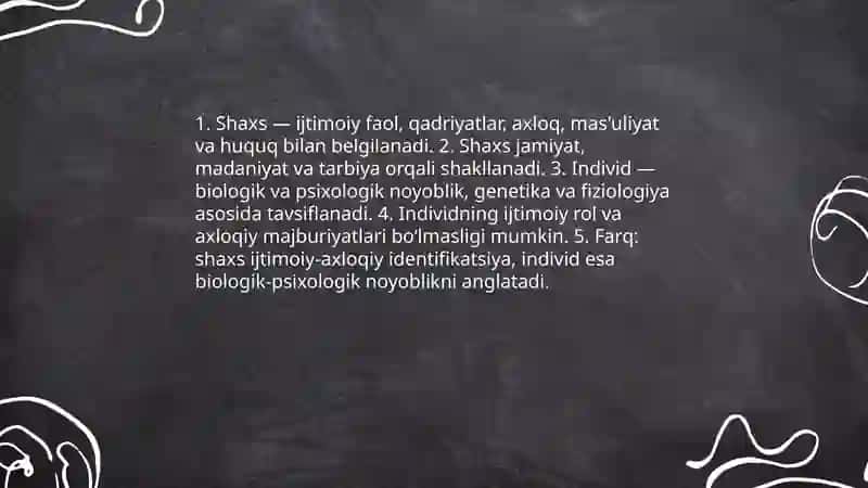 Shaxs haqida umumiy tushuncha 4