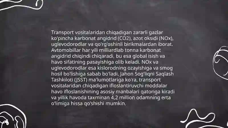 Iqlim oʻzgarishiga taʼsir qiluvchi sunʼiy manbalar 4