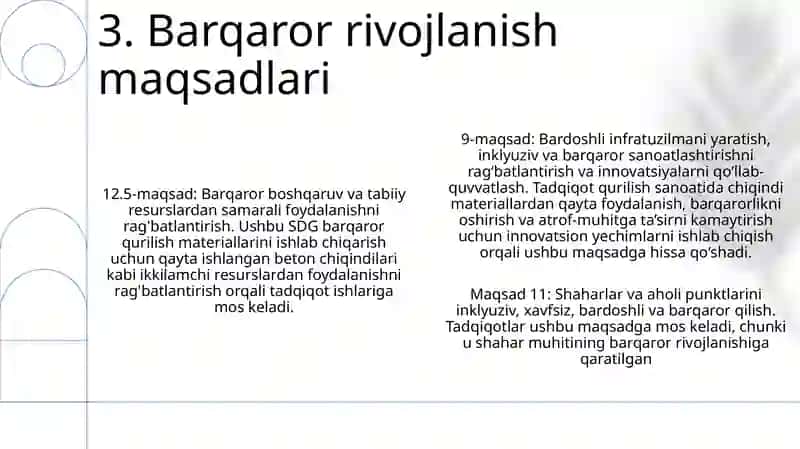 Beton Uchun OgʼIr,Yengil Va OʼTa Yengil ToʼLdirgichlarni Ikkilamchi Resurslardan Olish 4